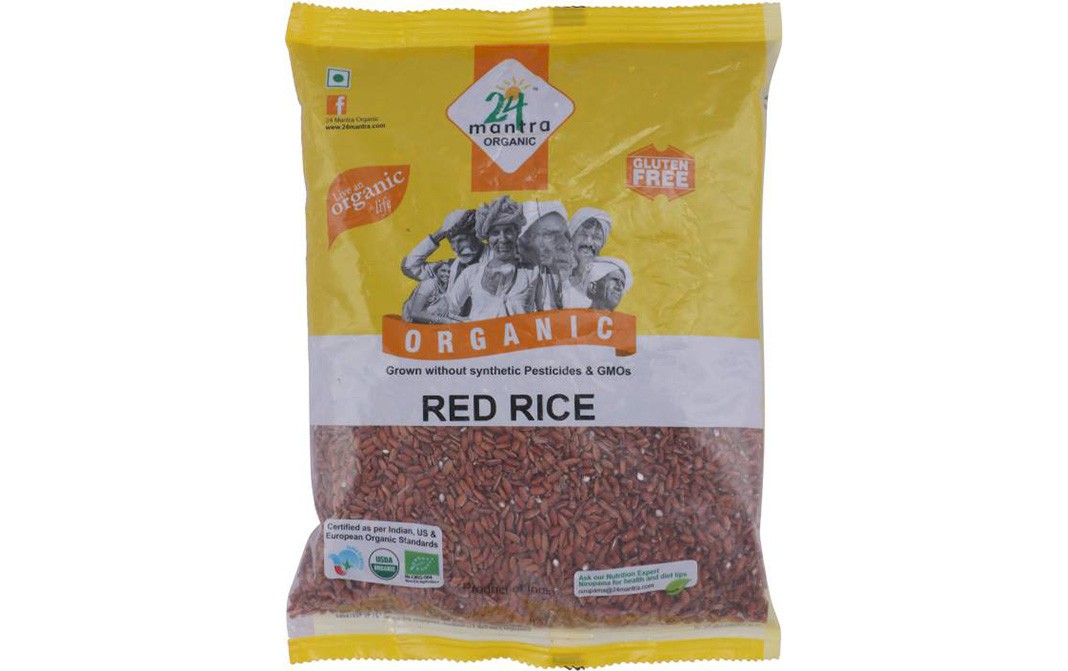 24 Mantra Organic Red Rice    Pack  1 kilogram